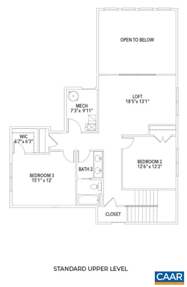 114A MARCELLA ST, CHARLOTTESVILLE, Virginia 22911, 4 Bedrooms Bedrooms, ,3 BathroomsBathrooms,Residential,The Lantana Elevation A on a finished walkout base,114A MARCELLA ST,664443 MLS # 664443