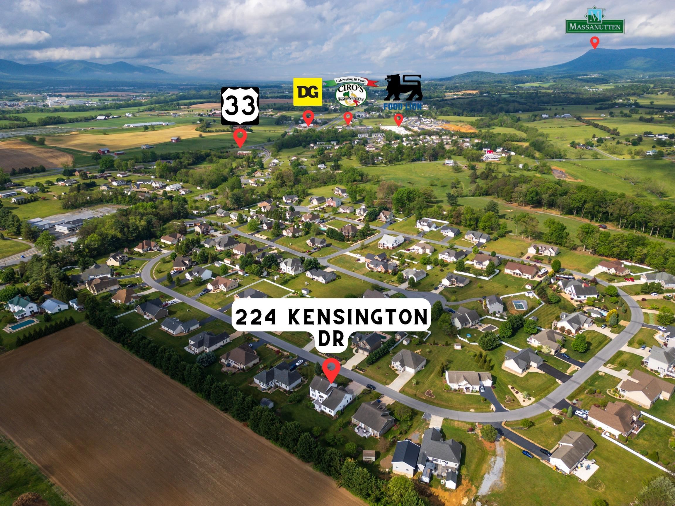 224 KENSINGTON DR, ELKTON, Virginia 22827, 5 Bedrooms Bedrooms, ,4 BathroomsBathrooms,Residential,224 KENSINGTON DR,664460 MLS # 664460