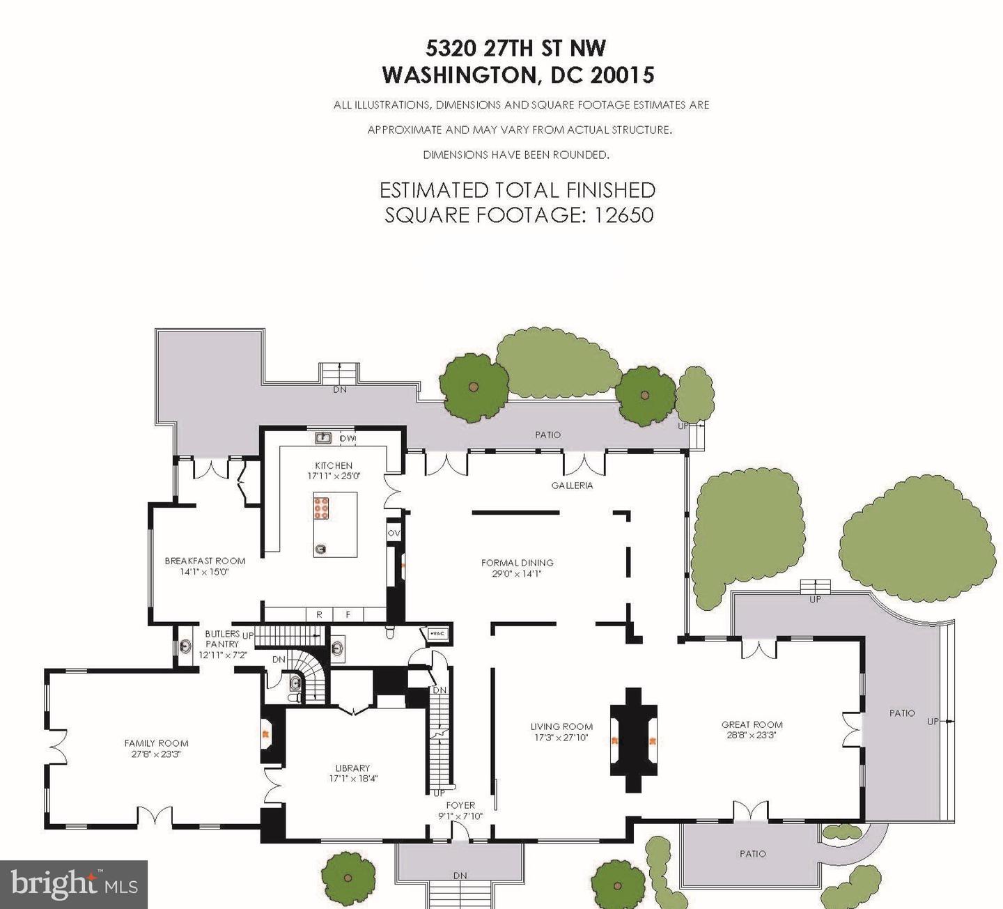 5320 27TH ST NW, WASHINGTON, District Of Columbia 20015, 5 Bedrooms Bedrooms, ,5 BathroomsBathrooms,Residential,For sale,5320 27TH ST NW,DCDC2200320 MLS # DCDC2200320