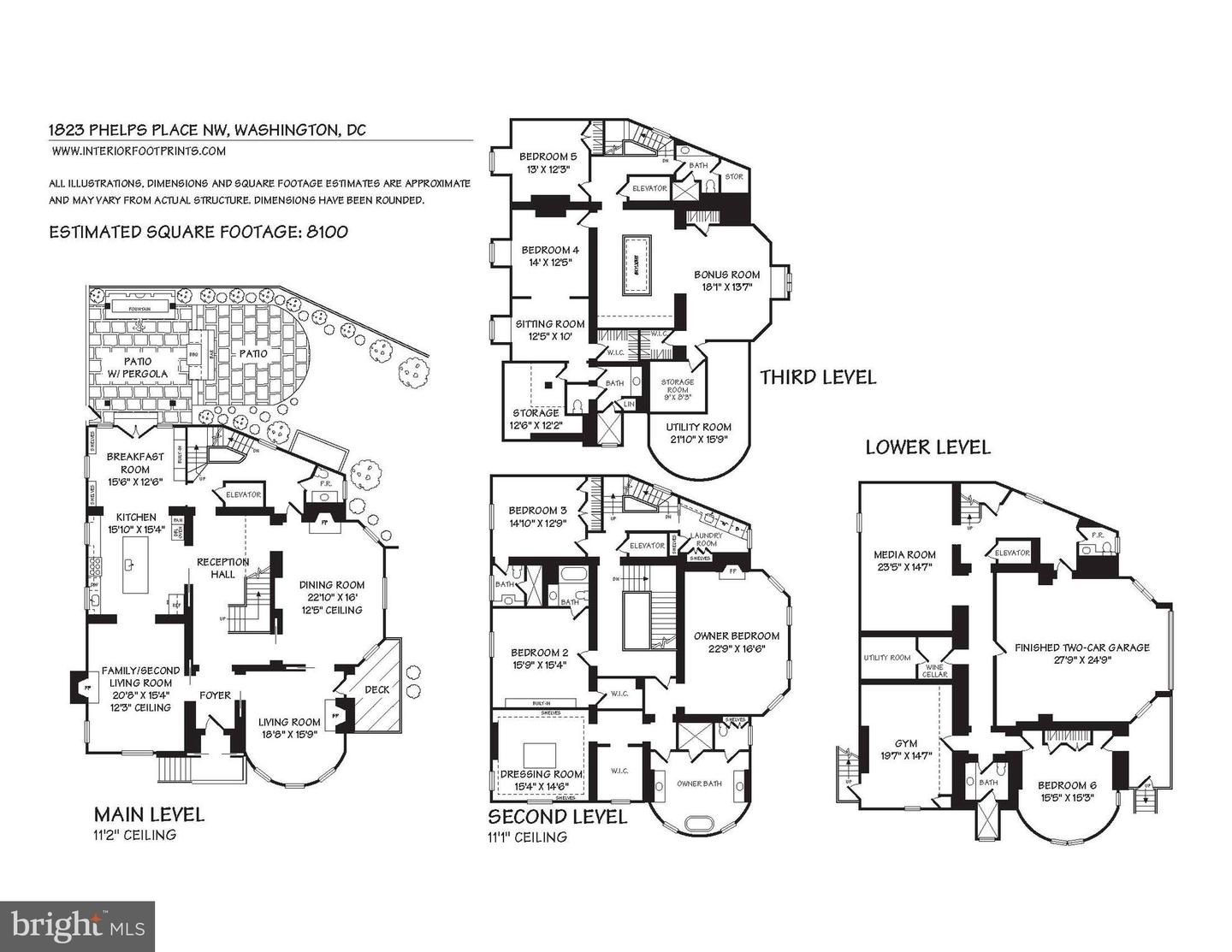 1823 PHELPS PL NW, WASHINGTON, District Of Columbia 20008, 6 Bedrooms Bedrooms, ,6 BathroomsBathrooms,Residential,For sale,1823 PHELPS PL NW,DCDC2172118 MLS # DCDC2172118