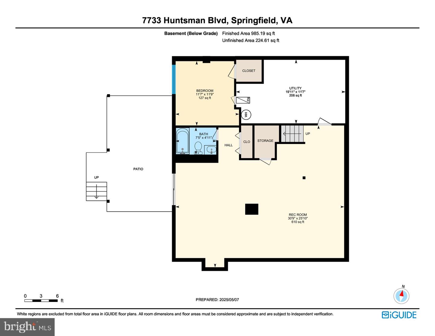 7733 HUNTSMAN BLVD, SPRINGFIELD, Virginia 22153, 5 Bedrooms Bedrooms, ,3 BathroomsBathrooms,Residential,For sale,7733 HUNTSMAN BLVD,VAFX2227924 MLS # VAFX2227924