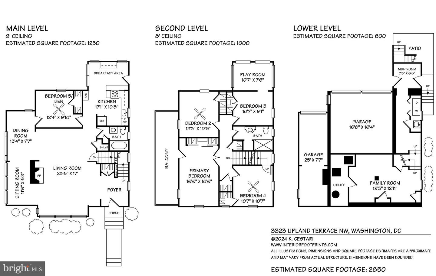 3323 UPLAND TER NW, WASHINGTON, District Of Columbia 20015, 5 Bedrooms Bedrooms, ,2 BathroomsBathrooms,Residential,For sale,3323 UPLAND TER NW,DCDC2190558 MLS # DCDC2190558