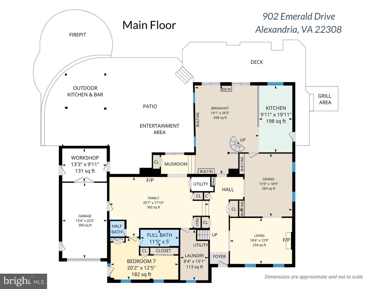 902 EMERALD DR, ALEXANDRIA, Virginia 22308, 7 Bedrooms Bedrooms, ,5 BathroomsBathrooms,Residential,For sale,902 EMERALD DR,VAFX2240884 MLS # VAFX2240884