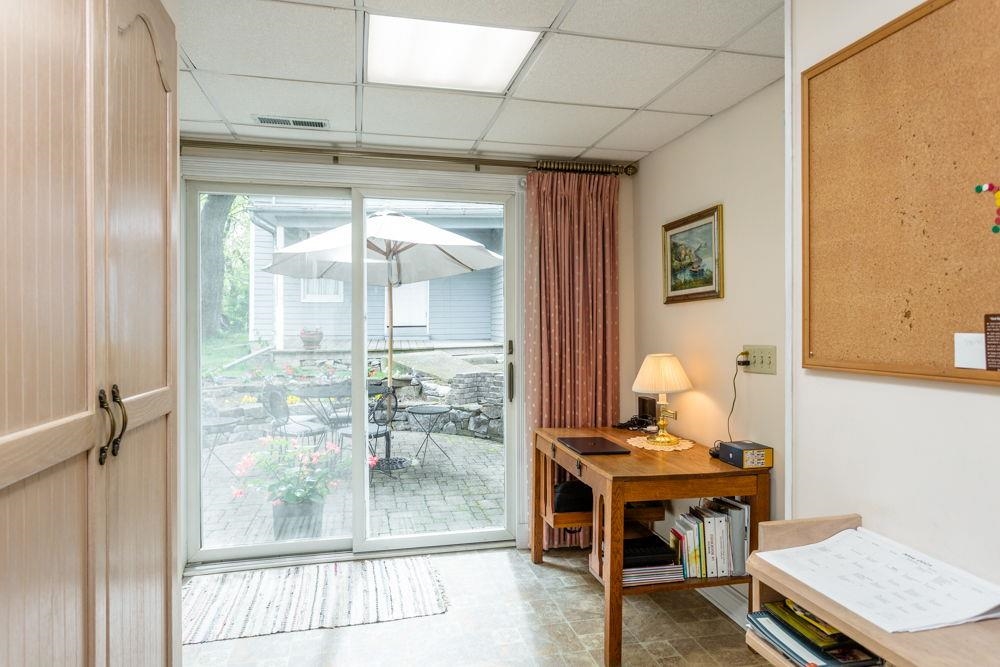 with access to the terrace.