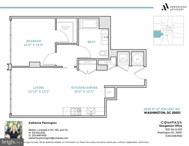 2030 8TH ST NW #301, WASHINGTON, District Of Columbia 20001, 1 Bedroom Bedrooms, ,1 BathroomBathrooms,Residential,For sale,2030 8TH ST NW #301,DCDC2197930 MLS # DCDC2197930