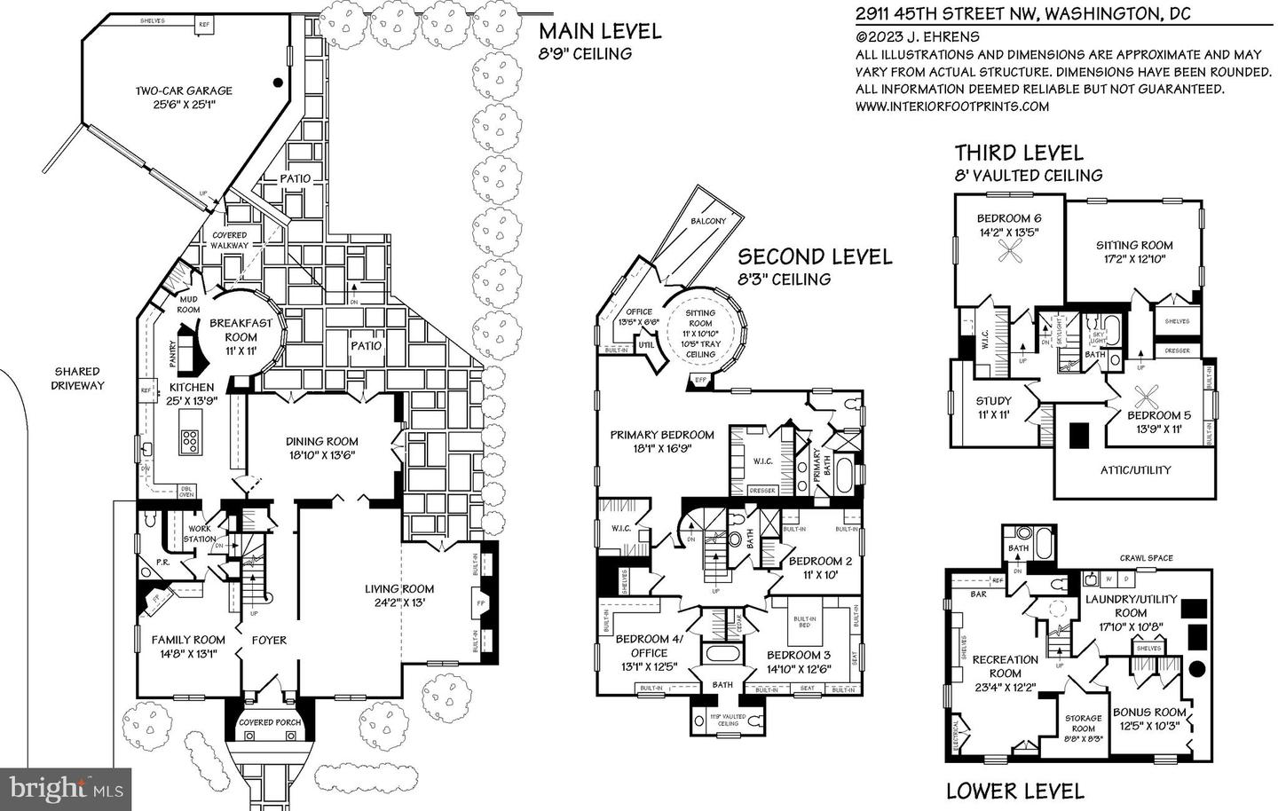 2911 45TH ST NW, WASHINGTON, District Of Columbia 20016, 7 Bedrooms Bedrooms, ,5 BathroomsBathrooms,Residential,For sale,2911 45TH ST NW,DCDC2200394 MLS # DCDC2200394