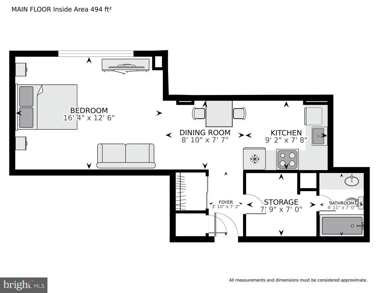 950 25TH ST NW #525N, WASHINGTON, District Of Columbia 20037, ,1 BathroomBathrooms,Residential,For sale,950 25TH ST NW #525N,DCDC2200600 MLS # DCDC2200600