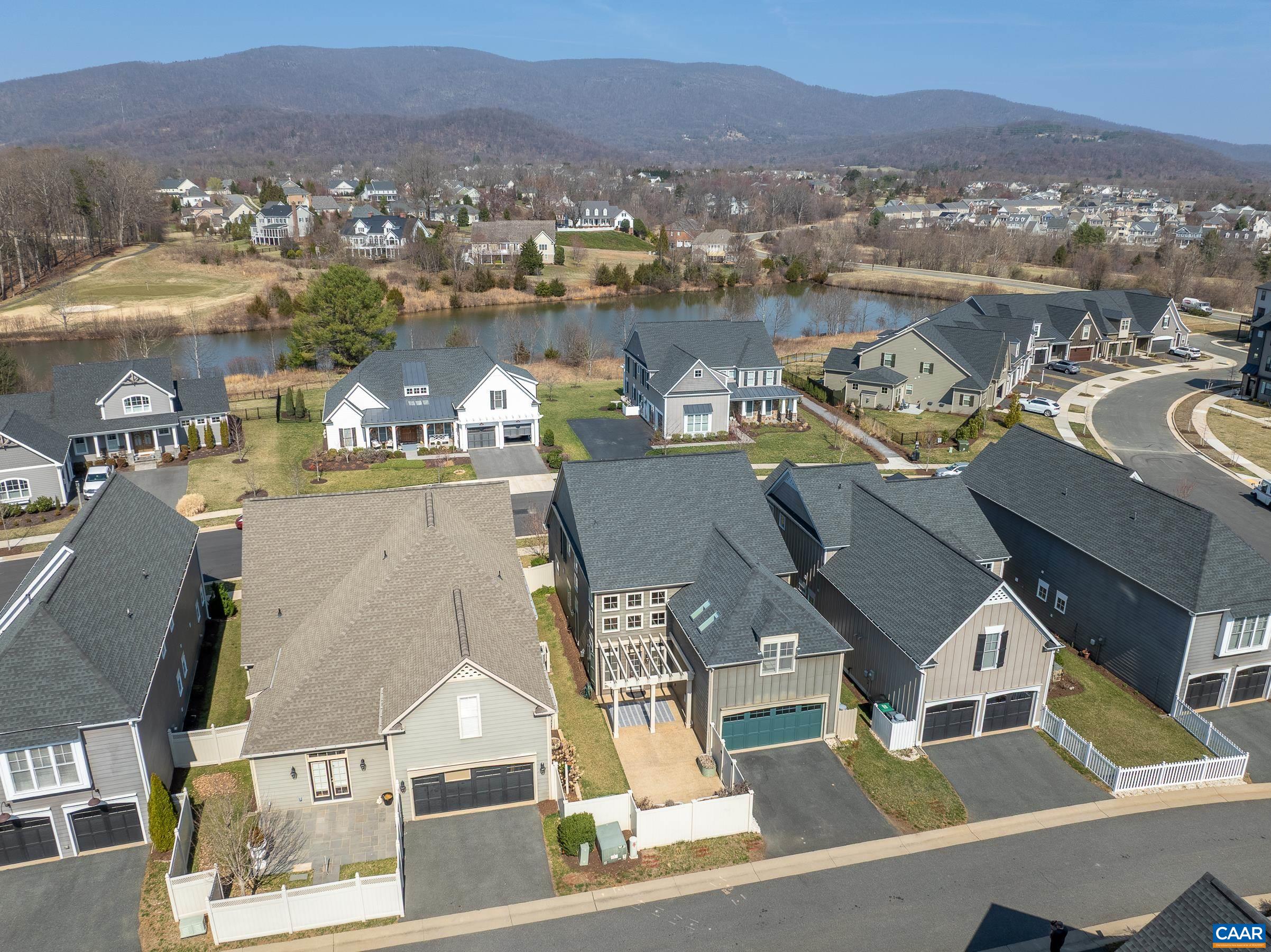 Old Trail Golf Course and beautiful mountain views across the street from the house.