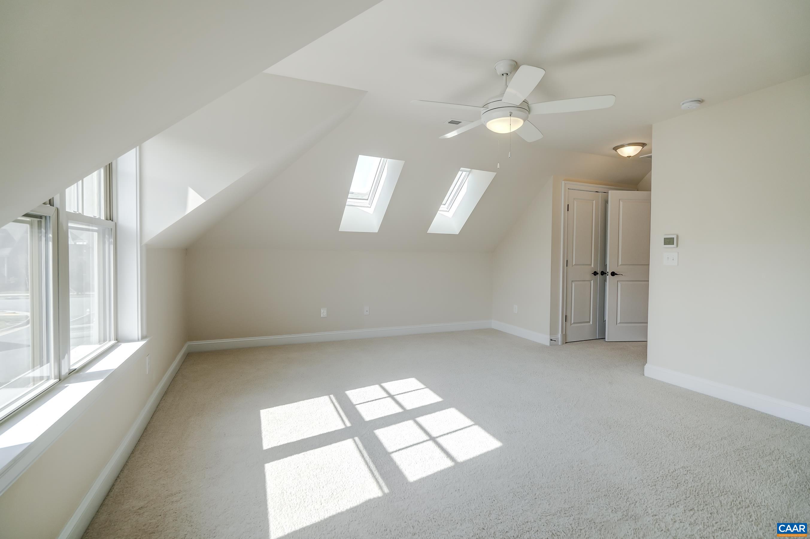 Skylights in bedroom 4/bonus room.