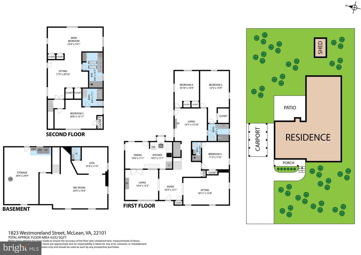 1823 WESTMORELAND ST, MCLEAN, Virginia 22101, 5 Bedrooms Bedrooms, ,4 BathroomsBathrooms,Residential,For sale,1823 WESTMORELAND ST,VAFX2234214 MLS # VAFX2234214