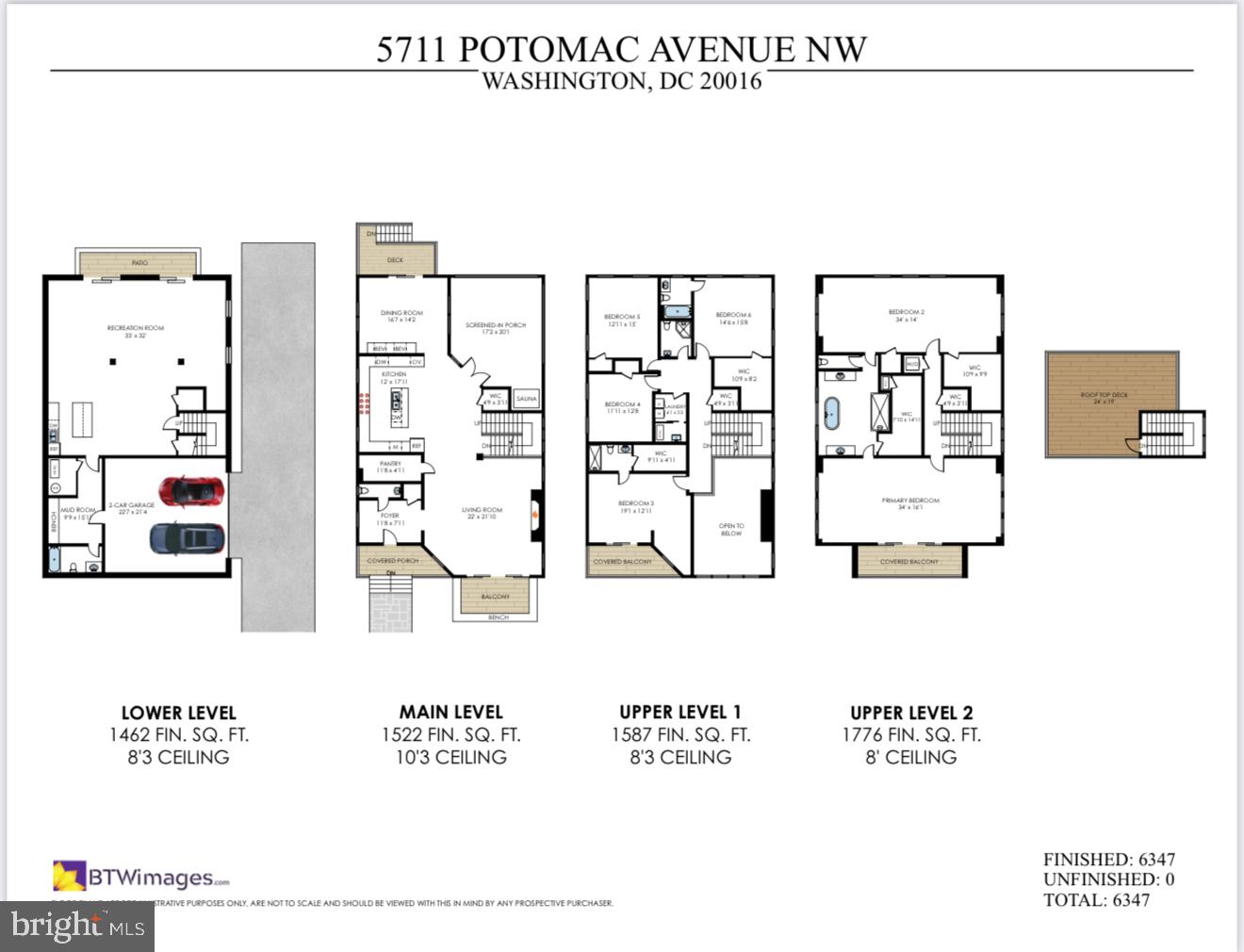 5711 POTOMAC AVE NW, WASHINGTON, District Of Columbia 20016, 6 Bedrooms Bedrooms, ,5 BathroomsBathrooms,Residential,For sale,5711 POTOMAC AVE NW,DCDC2197566 MLS # DCDC2197566