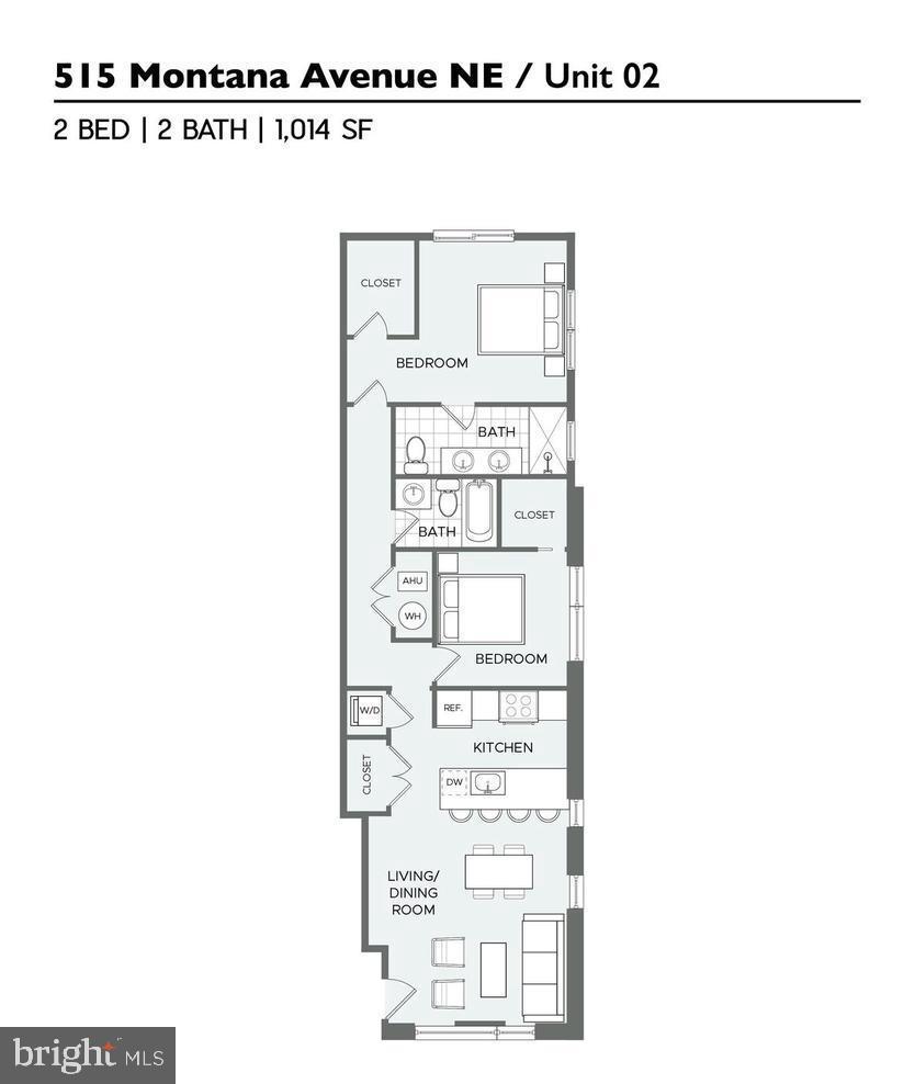515 MONTANA AVE NE #2, WASHINGTON, District Of Columbia 20017, 2 Bedrooms Bedrooms, ,2 BathroomsBathrooms,Residential,For sale,515 MONTANA AVE NE #2,DCDC2197834 MLS # DCDC2197834