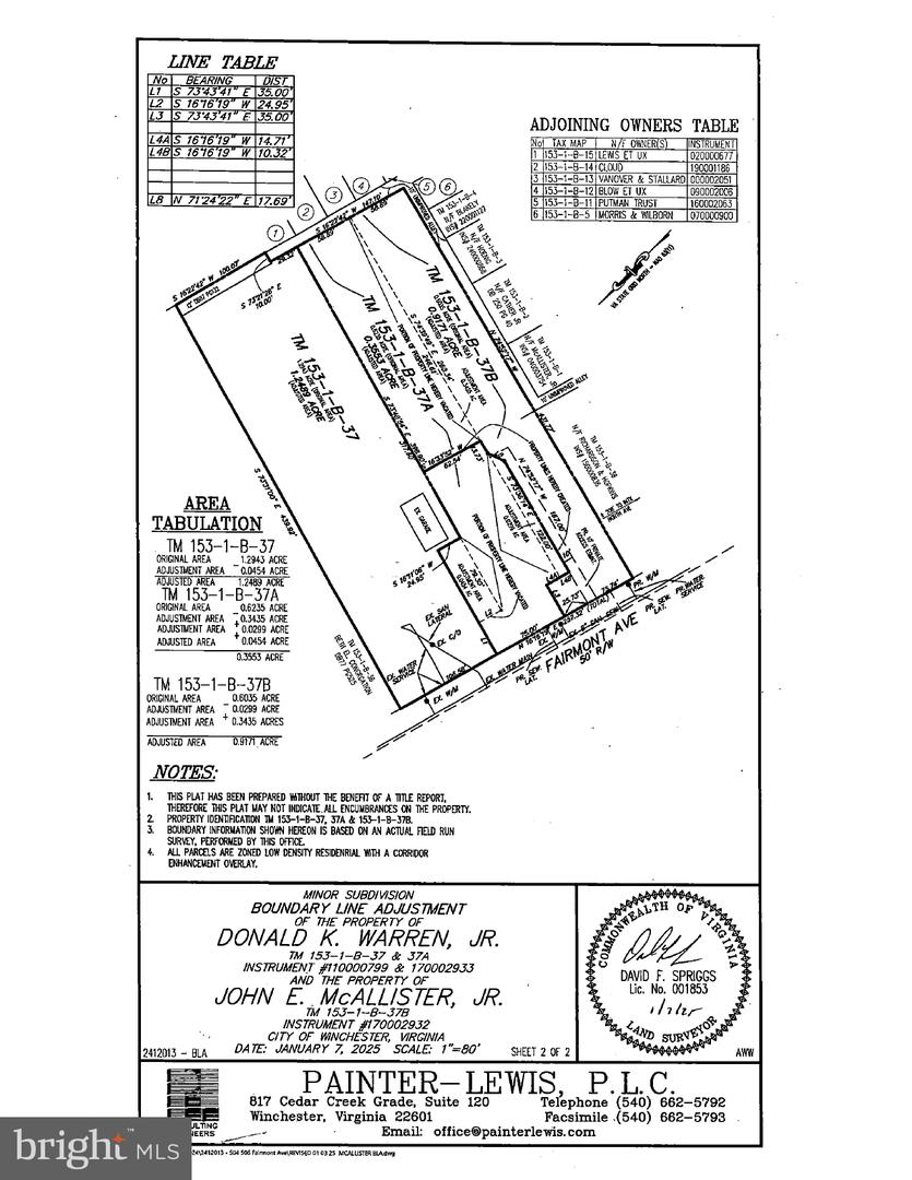 506 FAIRMONT AVE, WINCHESTER, Virginia 22601, ,Land,For sale,506 FAIRMONT AVE,VAWI2007694 MLS # VAWI2007694