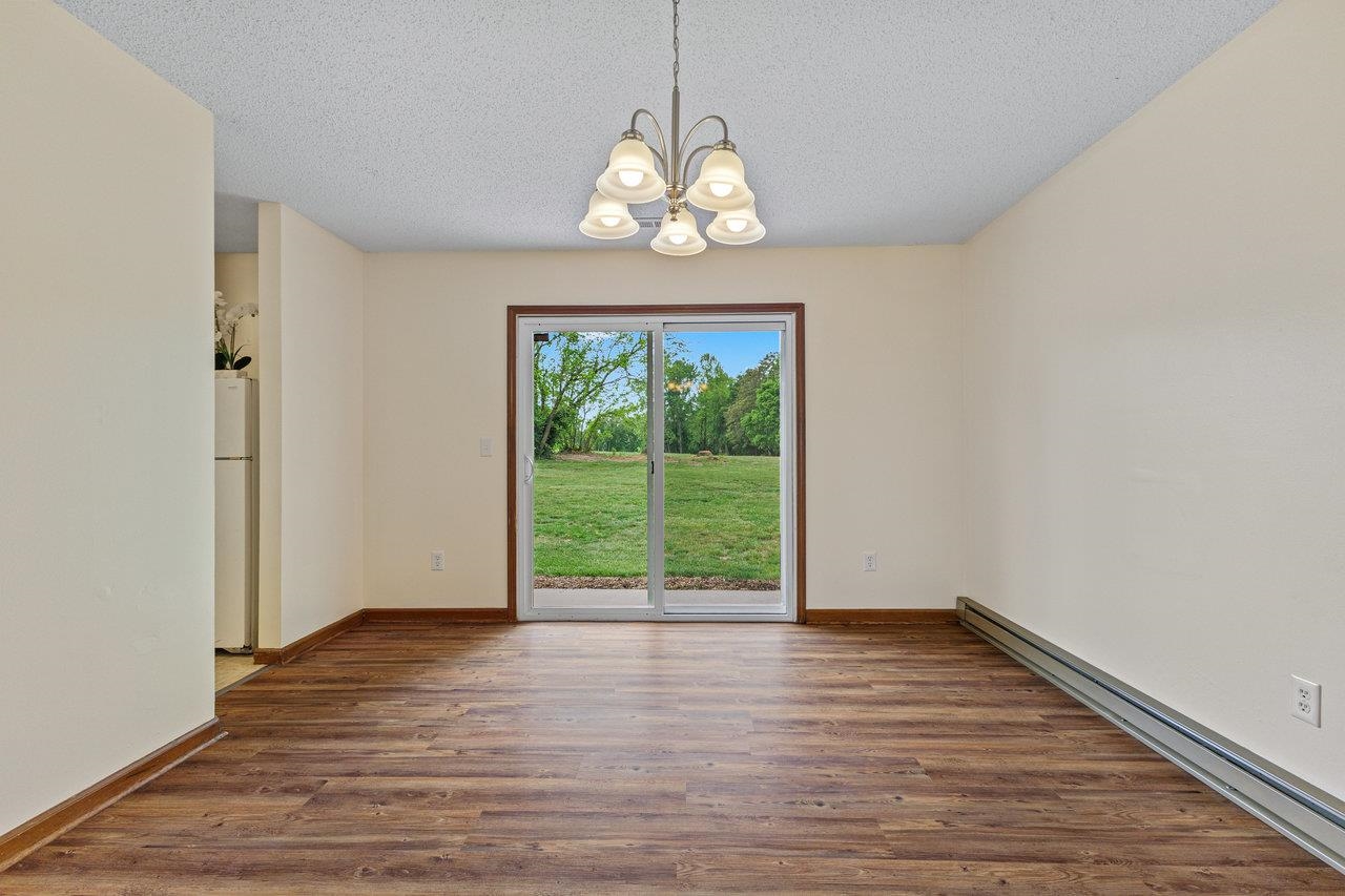 Large dining room.  Great for family dinners or entertaining.