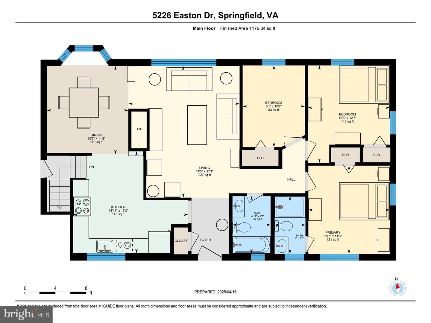 5226 EASTON DR, SPRINGFIELD, Virginia 22151, 4 Bedrooms Bedrooms, ,3 BathroomsBathrooms,Residential,For sale,5226 EASTON DR,VAFX2241076 MLS # VAFX2241076