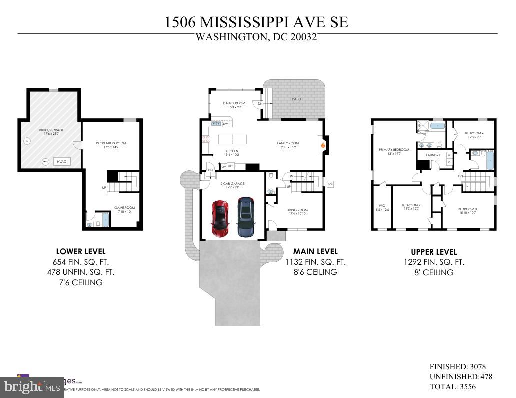 1506 MISSISSIPPI AVE SE, WASHINGTON, District Of Columbia 20032, 5 Bedrooms Bedrooms, ,3 BathroomsBathrooms,Residential,For sale,1506 MISSISSIPPI AVE SE,DCDC2198318 MLS # DCDC2198318