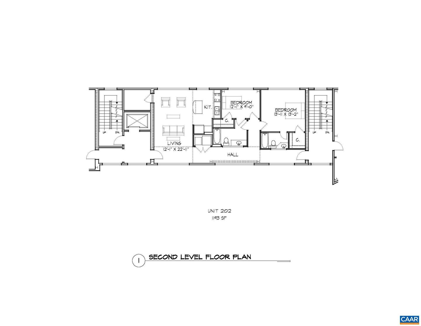 211 CREAM ST #202, CHARLOTTESVILLE, Virginia 22903, 2 Bedrooms Bedrooms, ,2 BathroomsBathrooms,Residential,For sale,211 CREAM ST #202,663984 MLS # 663984