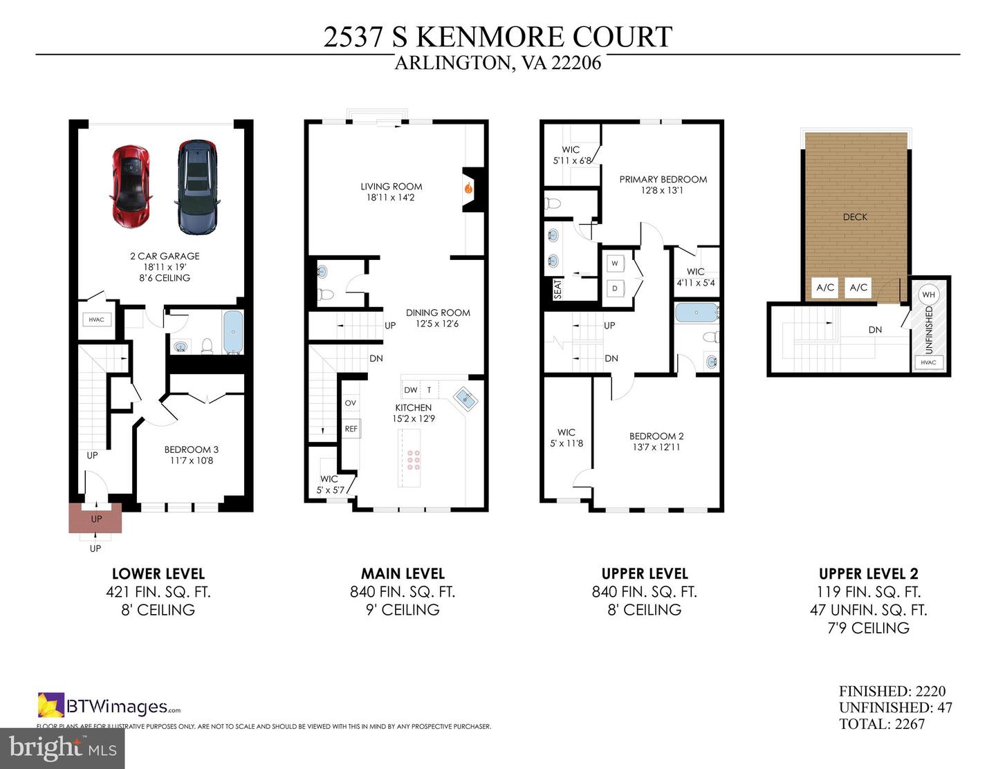 2537 S KENMORE CT, ARLINGTON, Virginia 22206, 3 Bedrooms Bedrooms, ,3 BathroomsBathrooms,Residential,For sale,2537 S KENMORE CT,VAAR2054740 MLS # VAAR2054740