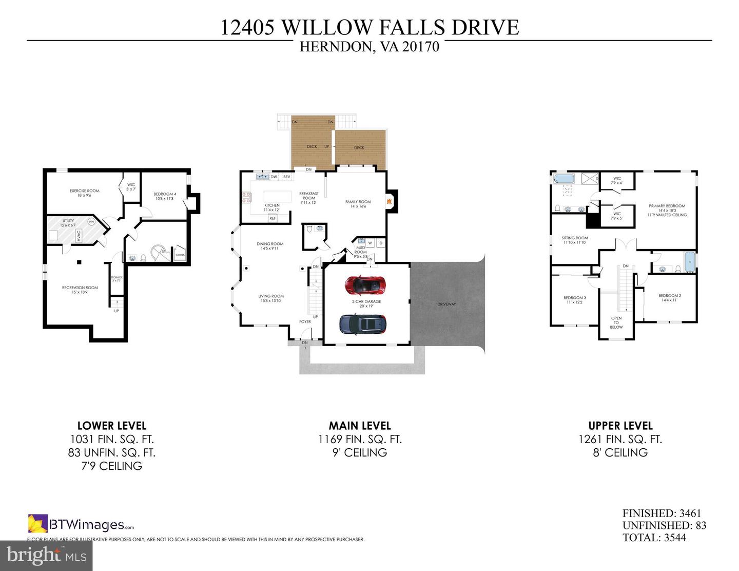 12405 WILLOW FALLS DR, HERNDON, Virginia 20170, 4 Bedrooms Bedrooms, ,3 BathroomsBathrooms,Residential,For sale,12405 WILLOW FALLS DR,VAFX2234770 MLS # VAFX2234770