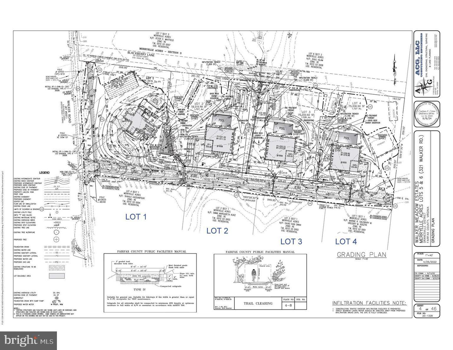 LOT 4 WALKER MEADOW COURT, GREAT FALLS, Virginia 22066, ,Land,For sale,LOT 4 WALKER MEADOW COURT,VAFX2241482 MLS # VAFX2241482