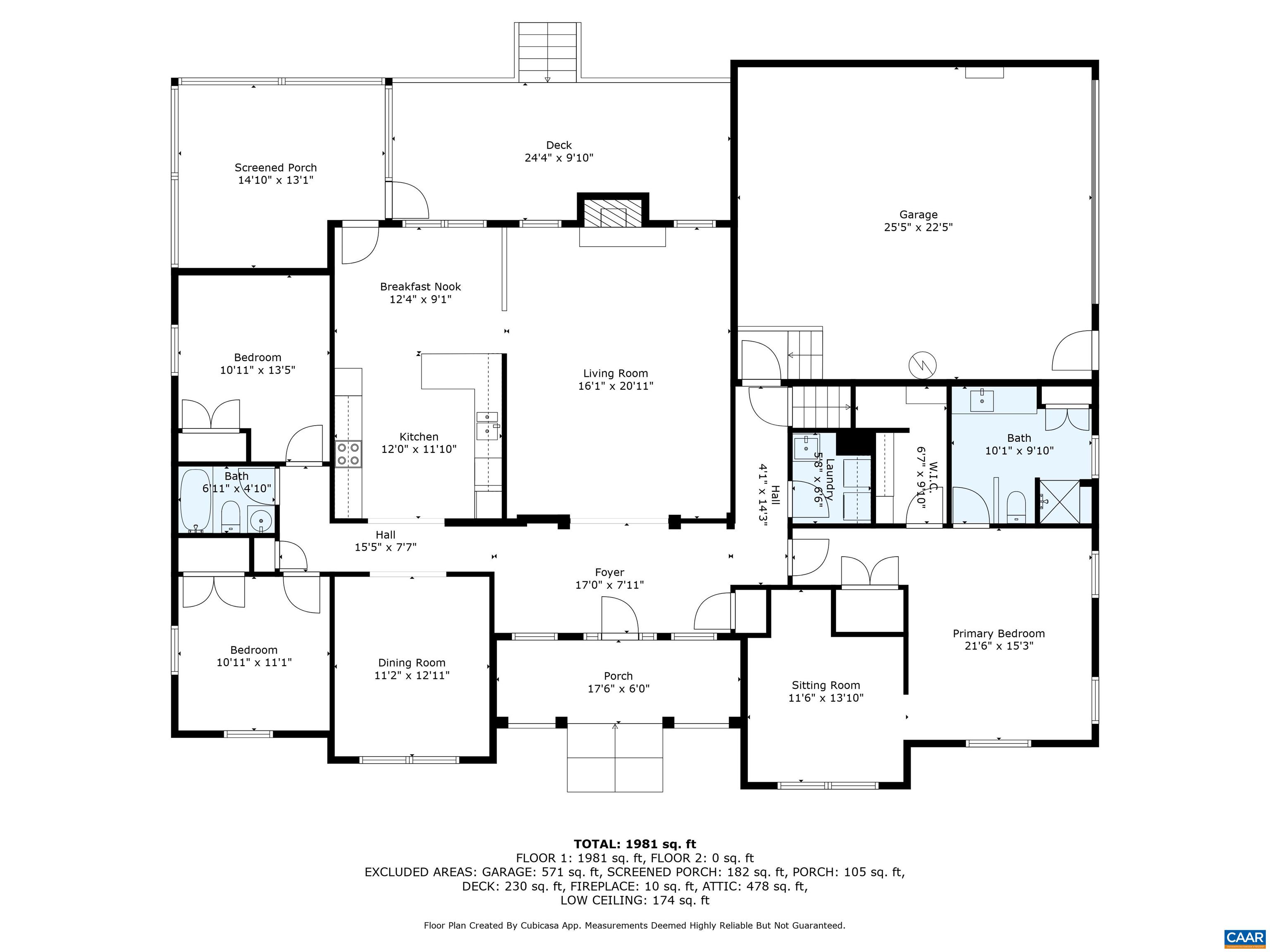 4 CHIP CT, PALMYRA, Virginia 22963, 3 Bedrooms Bedrooms, ,2 BathroomsBathrooms,Residential,4 CHIP CT,664552 MLS # 664552