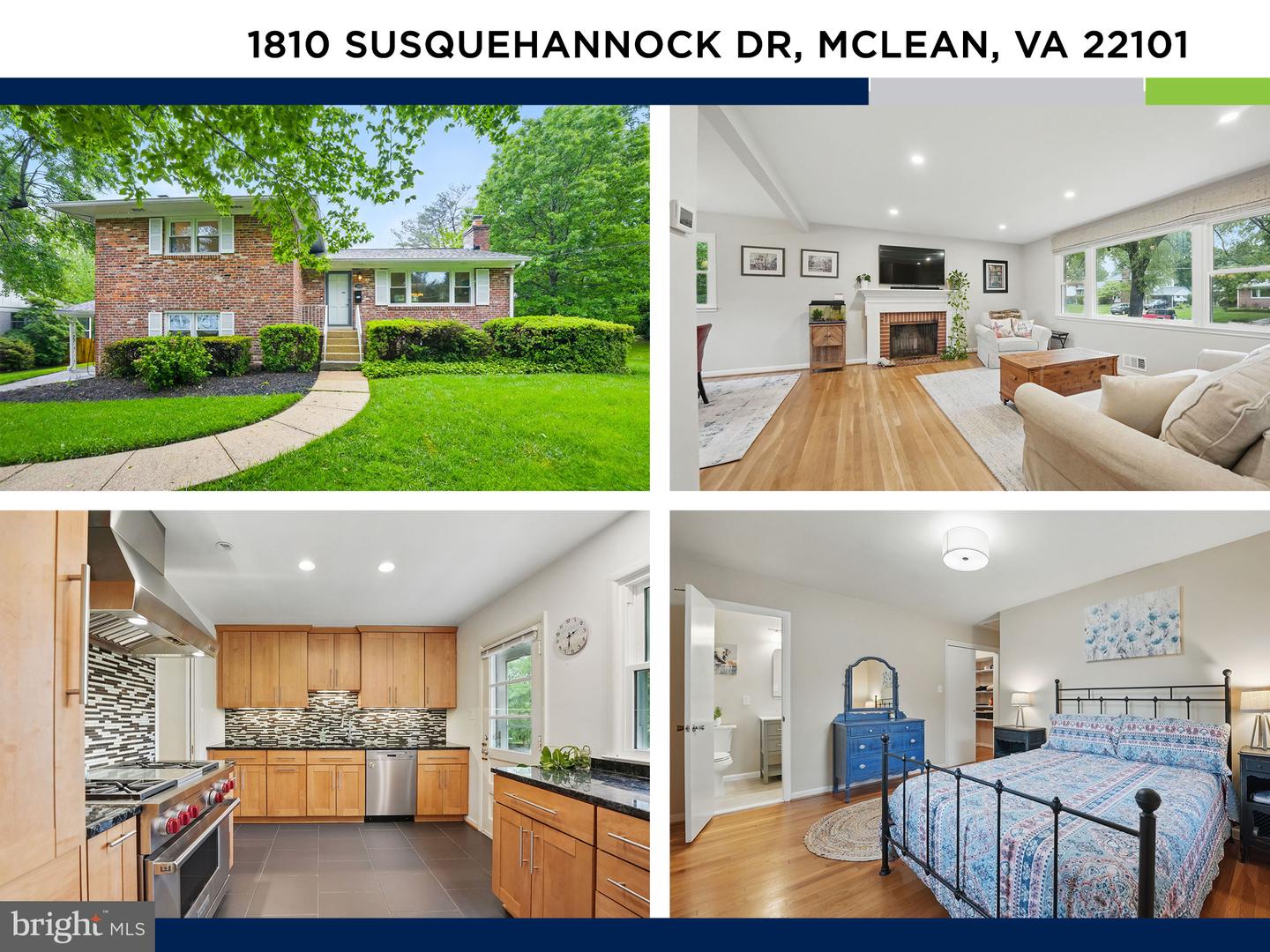 1810 SUSQUEHANNOCK DR, MCLEAN, Virginia 22101, 4 Bedrooms Bedrooms, ,3 BathroomsBathrooms,Residential,For sale,1810 SUSQUEHANNOCK DR,VAFX2239690 MLS # VAFX2239690