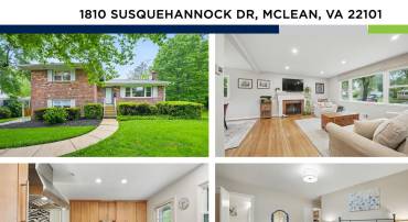 1810 SUSQUEHANNOCK DR, MCLEAN, Virginia 22101, 4 Bedrooms Bedrooms, ,3 BathroomsBathrooms,Residential,For sale,1810 SUSQUEHANNOCK DR,VAFX2239690 MLS # VAFX2239690