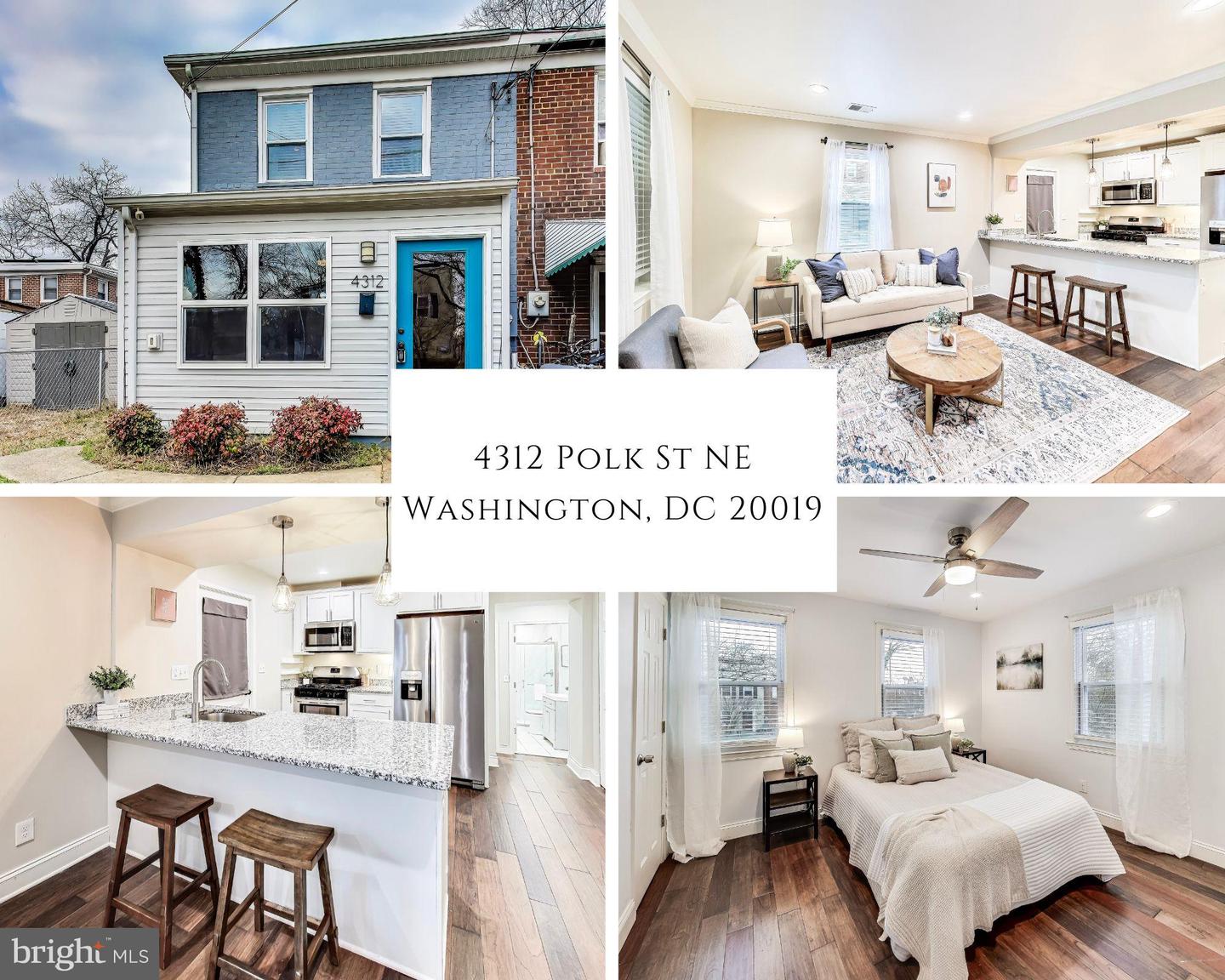 4312 POLK ST NE, WASHINGTON, District Of Columbia 20019, 3 Bedrooms Bedrooms, ,2 BathroomsBathrooms,Residential,For sale,4312 POLK ST NE,DCDC2200834 MLS # DCDC2200834