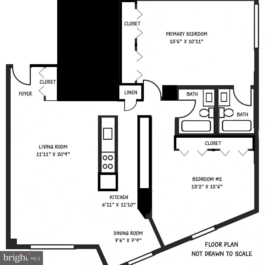 4600 CONNECTICUT AVE NW #306, WASHINGTON, District Of Columbia 20008, 2 Bedrooms Bedrooms, ,2 BathroomsBathrooms,Residential,For sale,4600 CONNECTICUT AVE NW #306,DCDC2200844 MLS # DCDC2200844