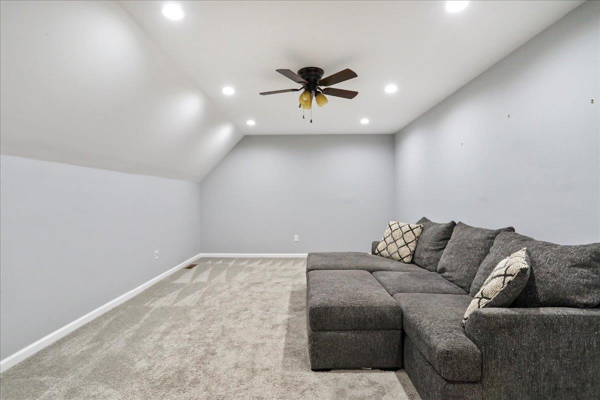 This very spacious room would be perfect for a home theatre, or any use that fits your lifestyle
