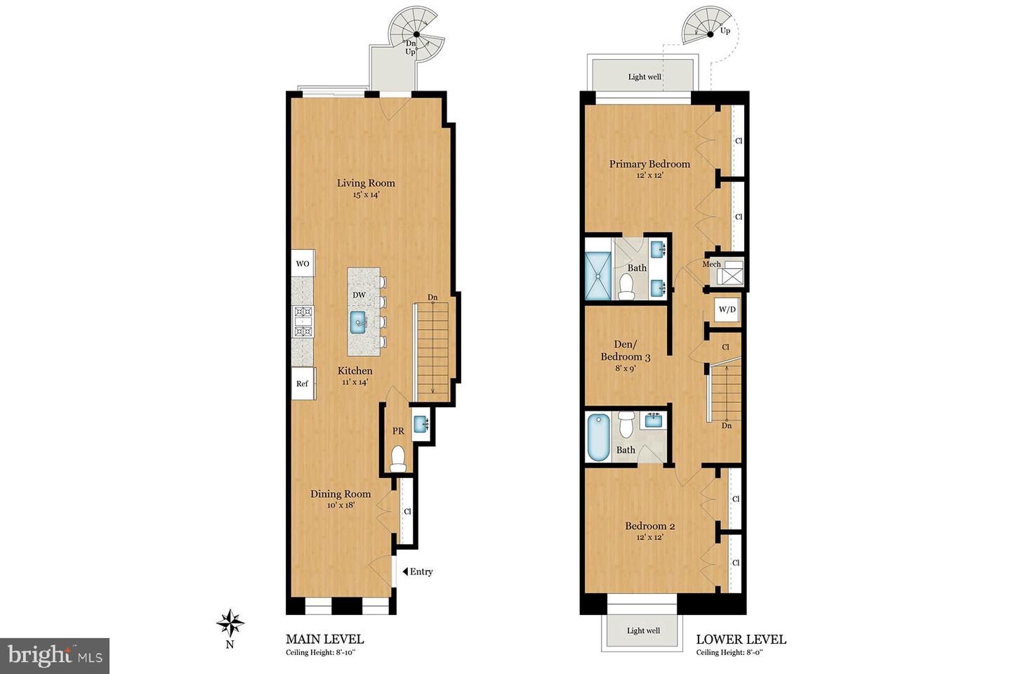 118 THOMAS ST NW #1, WASHINGTON, District Of Columbia 20001, 3 Bedrooms Bedrooms, ,2 BathroomsBathrooms,Residential,For sale,118 THOMAS ST NW #1,DCDC2199646 MLS # DCDC2199646