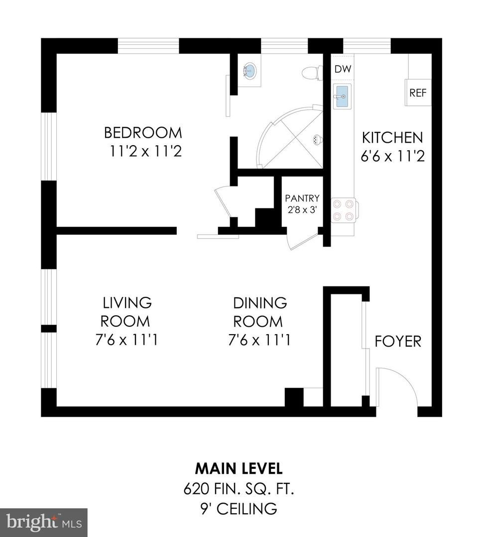 1705 LANIER PL NW #107, WASHINGTON, District Of Columbia 20009, 1 Bedroom Bedrooms, ,1 BathroomBathrooms,Residential,For sale,1705 LANIER PL NW #107,DCDC2200722 MLS # DCDC2200722