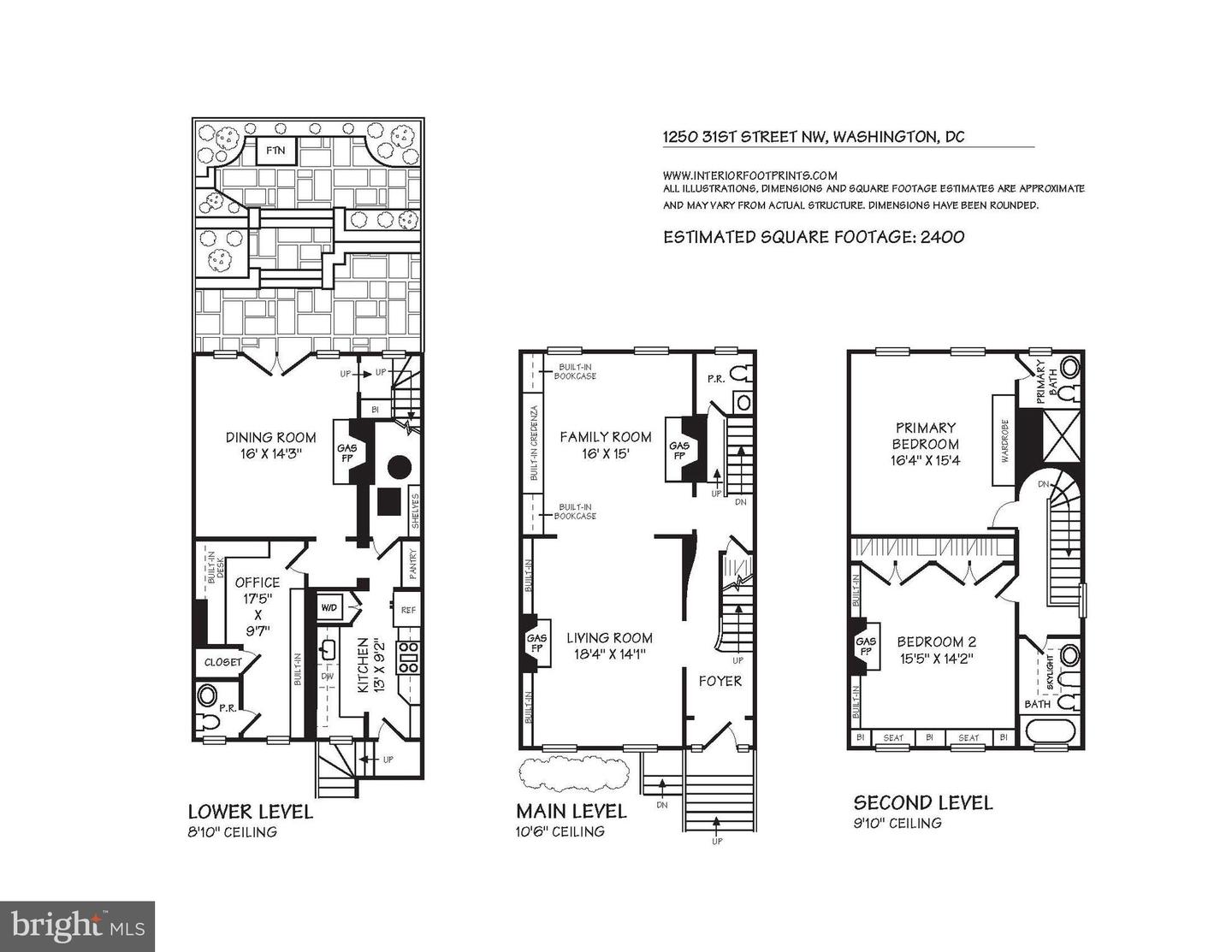 1250 31ST ST NW, WASHINGTON, District Of Columbia 20007, 3 Bedrooms Bedrooms, ,2 BathroomsBathrooms,Residential,For sale,1250 31ST ST NW,DCDC2200946 MLS # DCDC2200946