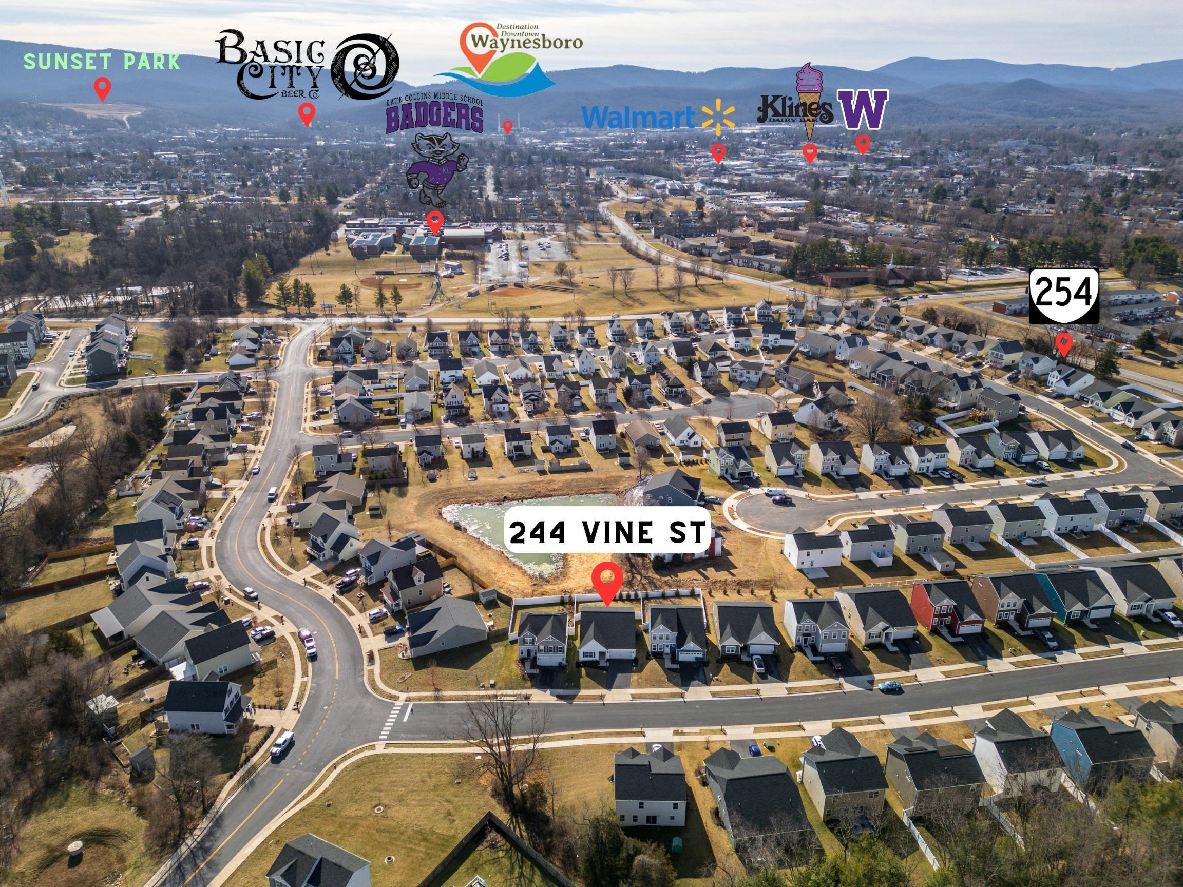 244 VINE ST, WAYNESBORO, Virginia 22980, 3 Bedrooms Bedrooms, ,2 BathroomsBathrooms,Residential,244 VINE ST,664688 MLS # 664688