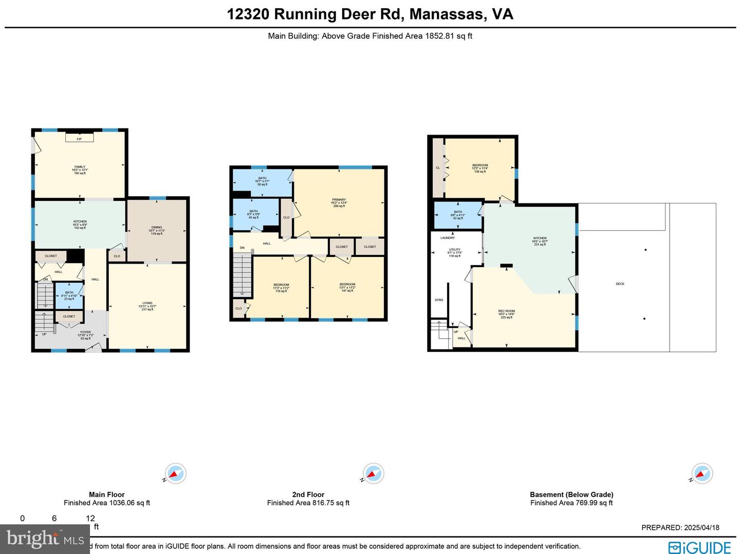 12320 RUNNING DEER RD, MANASSAS, Virginia 20112, 4 Bedrooms Bedrooms, ,3 BathroomsBathrooms,Residential,For sale,12320 RUNNING DEER RD,VAPW2092434 MLS # VAPW2092434