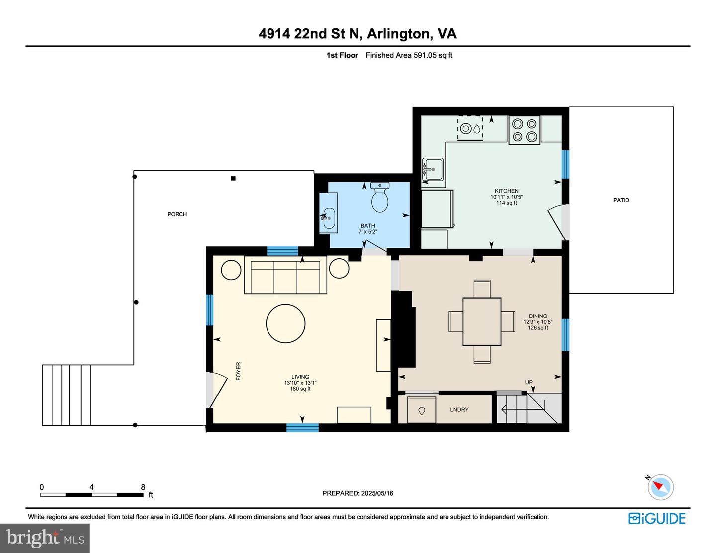 4914 22ND ST N, ARLINGTON, Virginia 22207, 2 Bedrooms Bedrooms, ,2 BathroomsBathrooms,Residential,For sale,4914 22ND ST N,VAAR2057348 MLS # VAAR2057348
