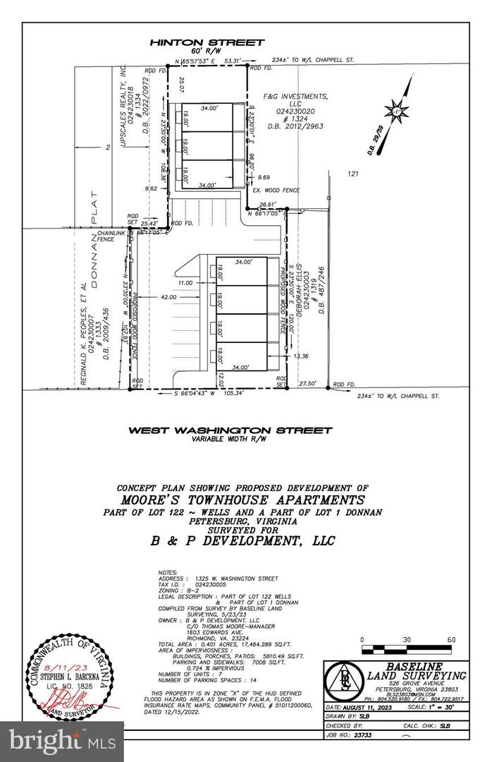1310 W WASHINGTON ST, PETERSBURG, Virginia 23803, ,Land,For sale,1310 W WASHINGTON ST,VAPC2000110 MLS # VAPC2000110