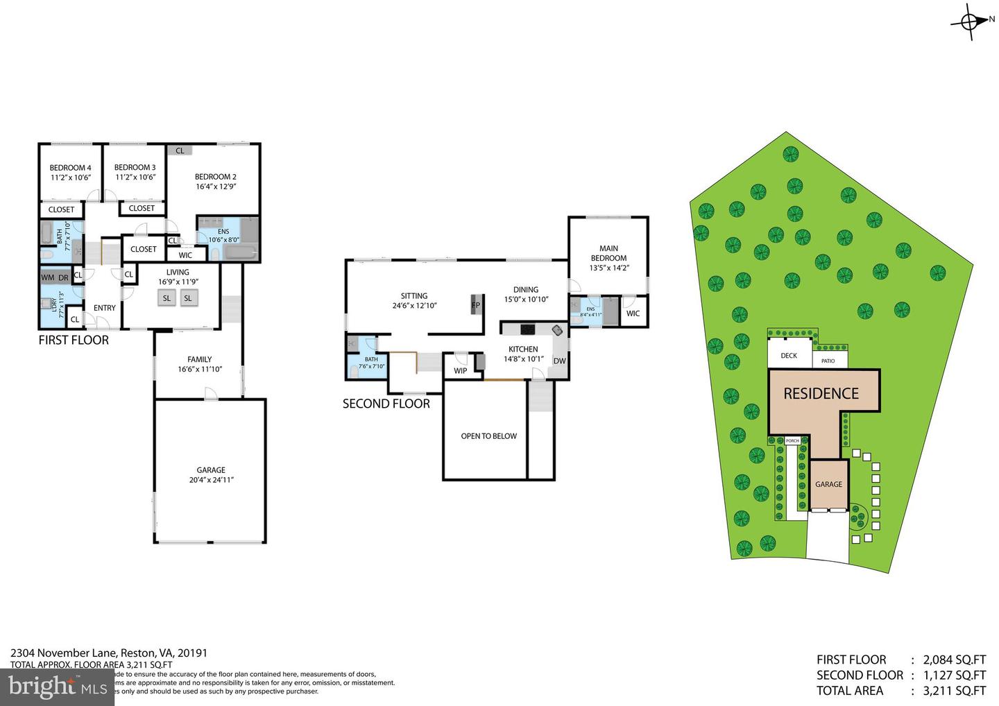 2304 NOVEMBER LN, RESTON, Virginia 20191, 4 Bedrooms Bedrooms, ,3 BathroomsBathrooms,Residential,For sale,2304 NOVEMBER LN,VAFX2235444 MLS # VAFX2235444