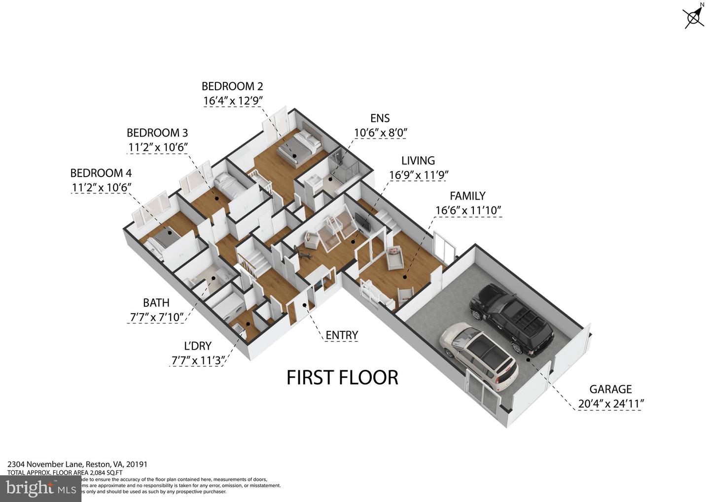 2304 NOVEMBER LN, RESTON, Virginia 20191, 4 Bedrooms Bedrooms, ,3 BathroomsBathrooms,Residential,For sale,2304 NOVEMBER LN,VAFX2235444 MLS # VAFX2235444