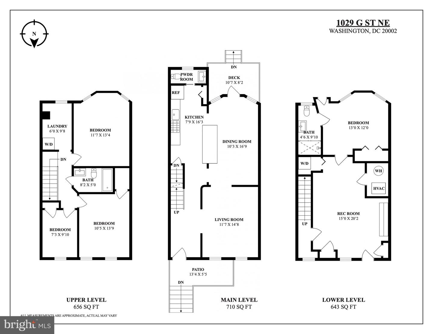 1029 G ST NE, WASHINGTON, District Of Columbia 20002, 4 Bedrooms Bedrooms, ,2 BathroomsBathrooms,Residential,For sale,1029 G ST NE,DCDC2185070 MLS # DCDC2185070