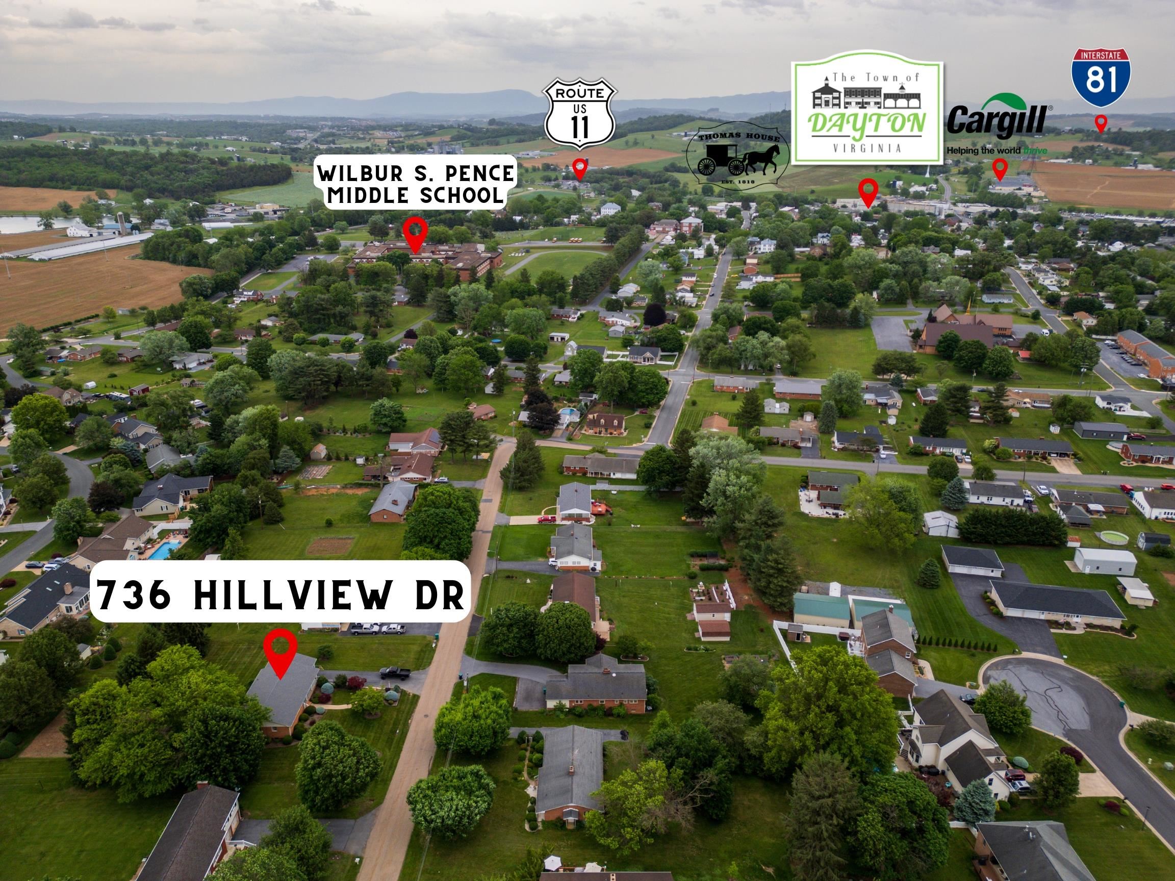 736 HILLVIEW DR, DAYTON, Virginia 22821, 3 Bedrooms Bedrooms, ,2 BathroomsBathrooms,Residential,736 HILLVIEW DR,664772 MLS # 664772