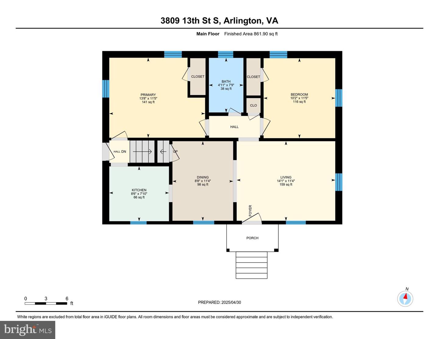 3809 13TH ST S, ARLINGTON, Virginia 22204, 3 Bedrooms Bedrooms, ,1 BathroomBathrooms,Residential,For sale,3809 13TH ST S,VAAR2056050 MLS # VAAR2056050