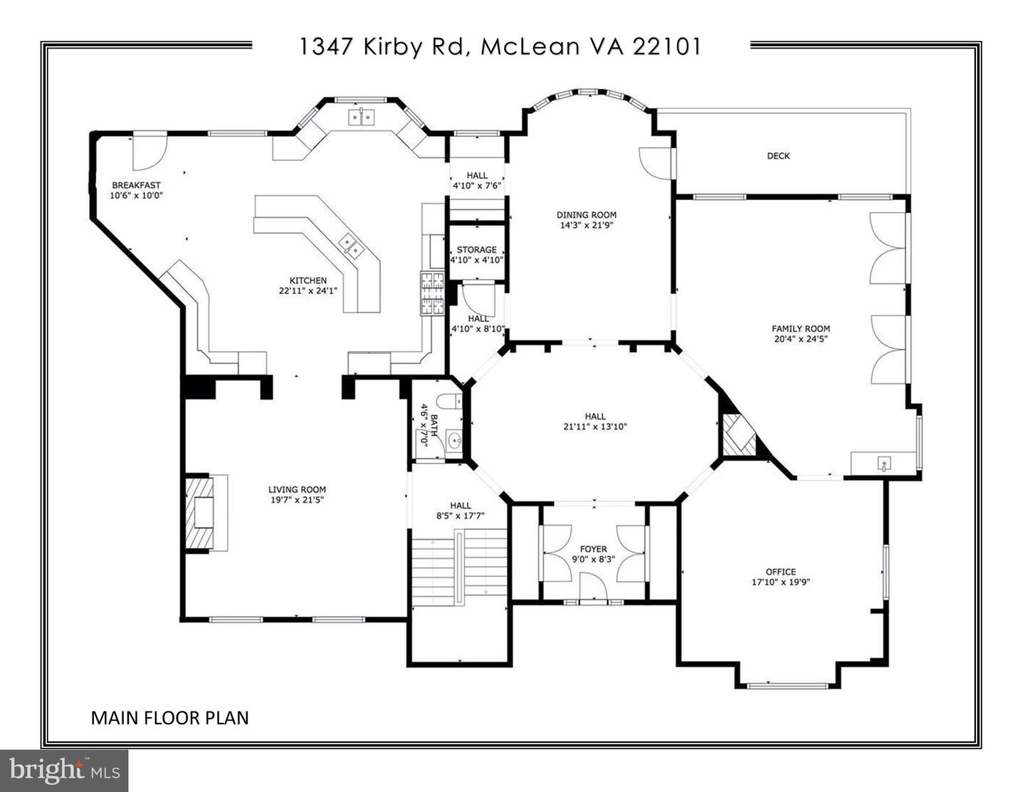 1347 KIRBY RD, MCLEAN, Virginia 22101, 7 Bedrooms Bedrooms, ,7 BathroomsBathrooms,Residential,For sale,1347 KIRBY RD,VAFX2225480 MLS # VAFX2225480
