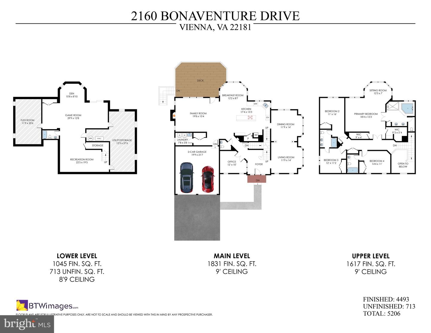 2160 BONAVENTURE DR, VIENNA, Virginia 22181, 4 Bedrooms Bedrooms, ,4 BathroomsBathrooms,Residential,For sale,2160 BONAVENTURE DR,VAFX2242092 MLS # VAFX2242092