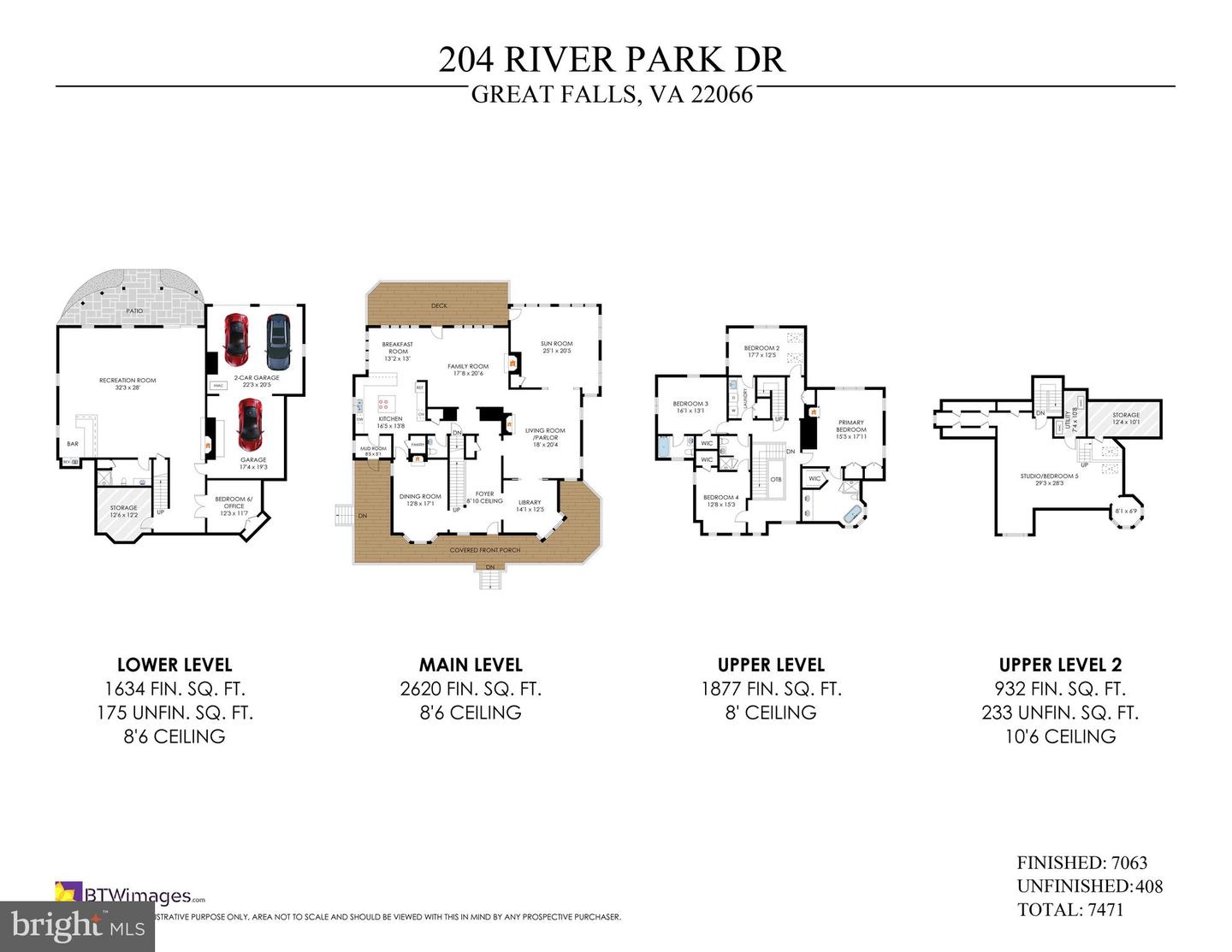 204 RIVER PARK DR, GREAT FALLS, Virginia 22066, 5 Bedrooms Bedrooms, ,4 BathroomsBathrooms,Residential,For sale,204 RIVER PARK DR,VAFX2242324 MLS # VAFX2242324