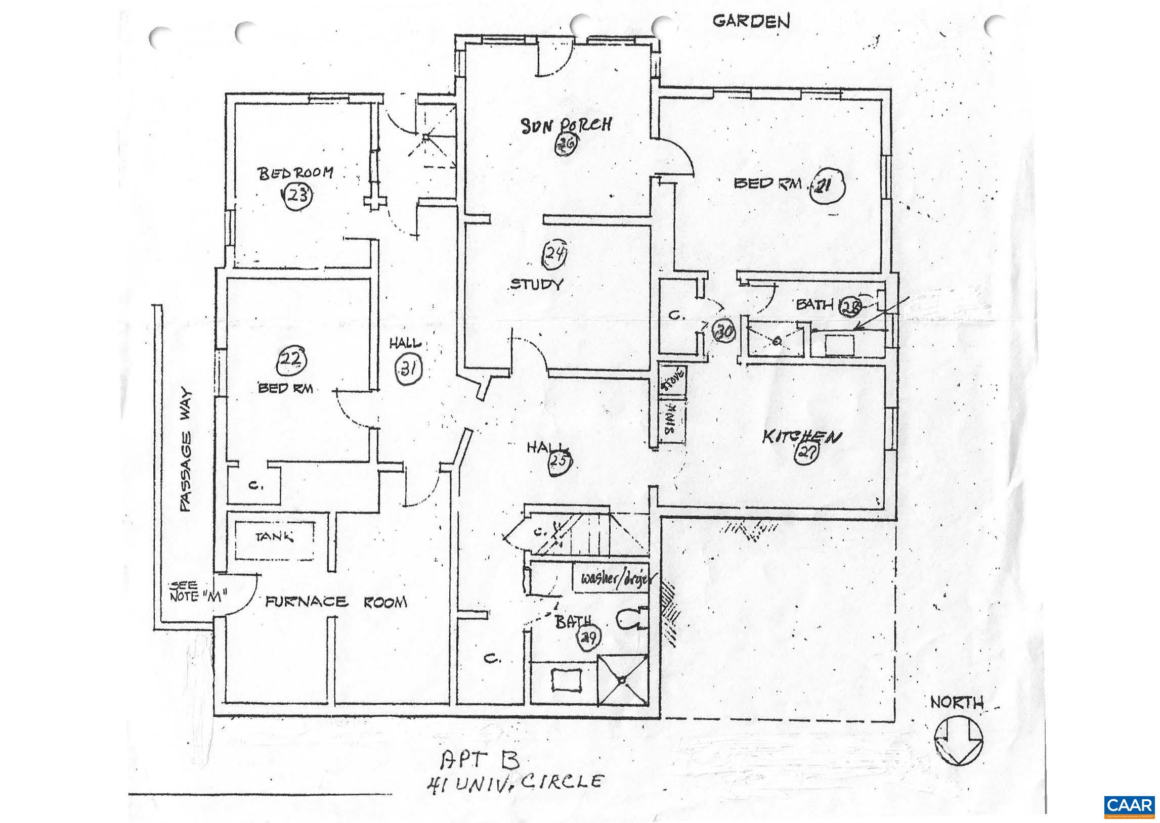 41 UNIVERSITY CIR, CHARLOTTESVILLE, Virginia 22903, ,Residential,41 UNIVERSITY CIR,664294 MLS # 664294