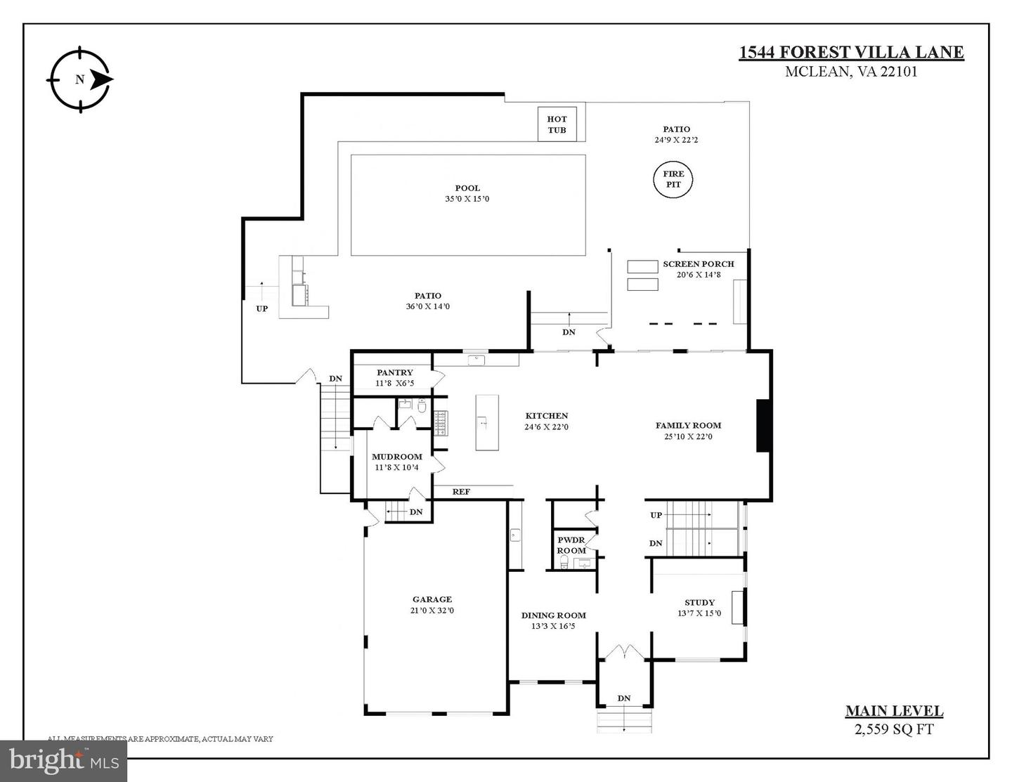 1544 FOREST VILLA LN, MCLEAN, Virginia 22101, 5 Bedrooms Bedrooms, ,5 BathroomsBathrooms,Residential,For sale,1544 FOREST VILLA LN,VAFX2229810 MLS # VAFX2229810