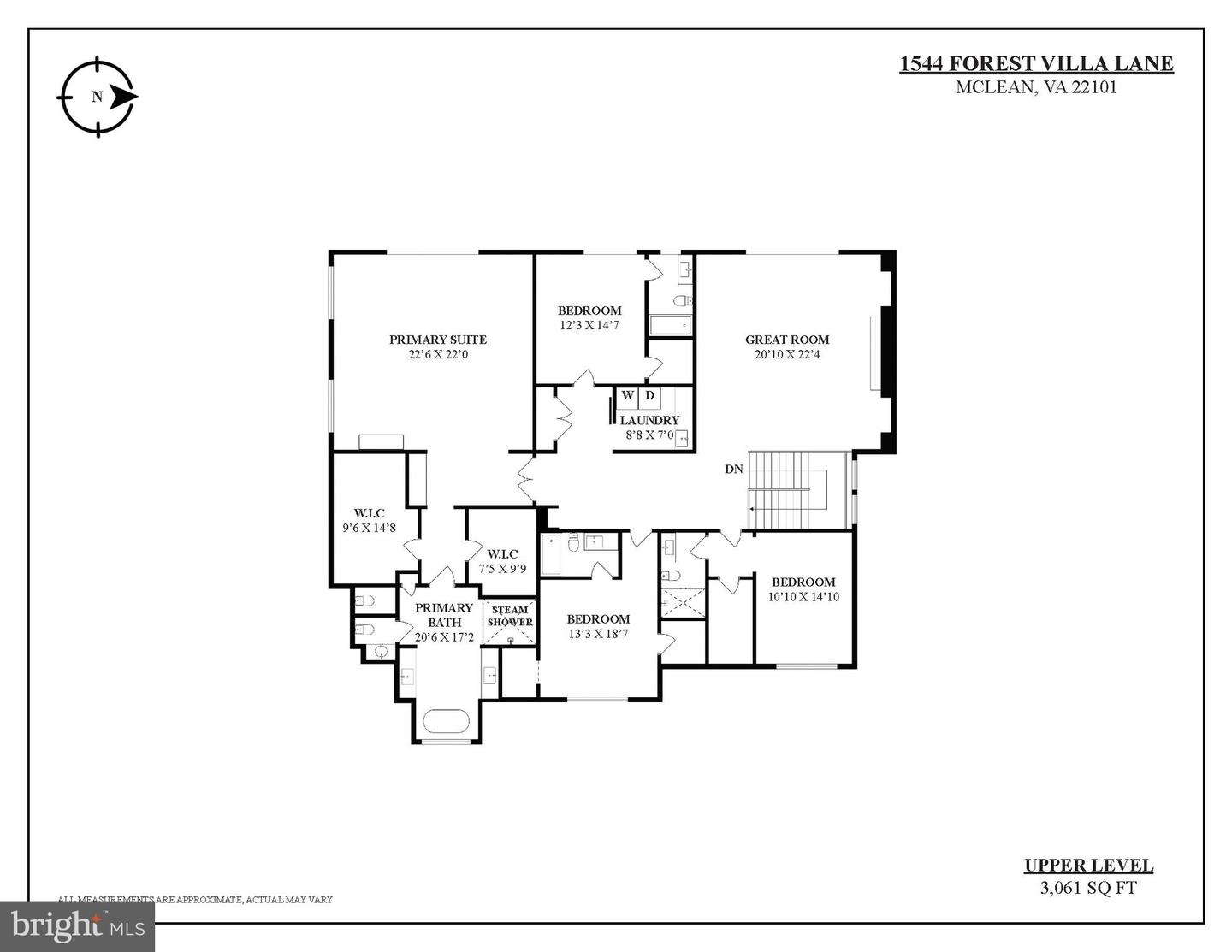1544 FOREST VILLA LN, MCLEAN, Virginia 22101, 5 Bedrooms Bedrooms, ,5 BathroomsBathrooms,Residential,For sale,1544 FOREST VILLA LN,VAFX2229810 MLS # VAFX2229810