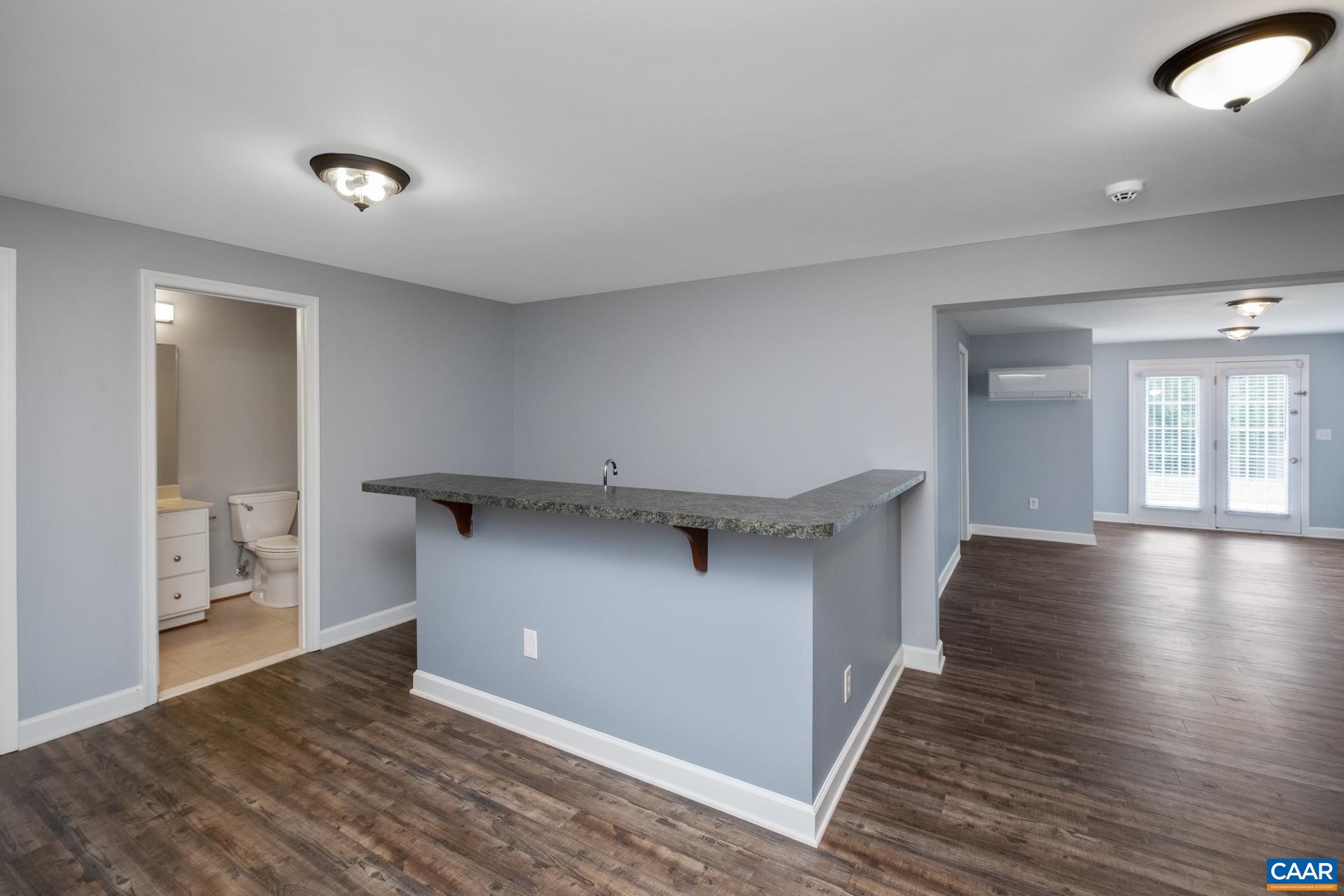 Basement area has been recently updated, includes a bar area.  Basement flooring is SmartCore.