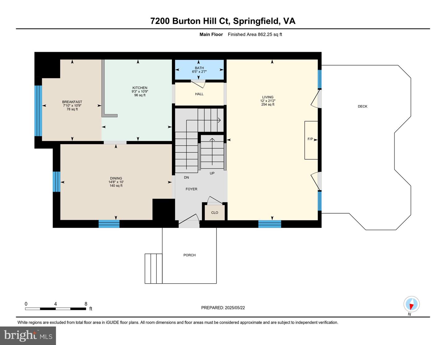 7200 BURTON HILL CT, SPRINGFIELD, Virginia 22152, 3 Bedrooms Bedrooms, ,3 BathroomsBathrooms,Residential,For sale,7200 BURTON HILL CT,VAFX2232348 MLS # VAFX2232348